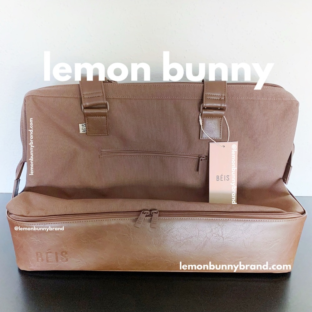 BÉIS The Weekender in Maple Brown Brand New NWT